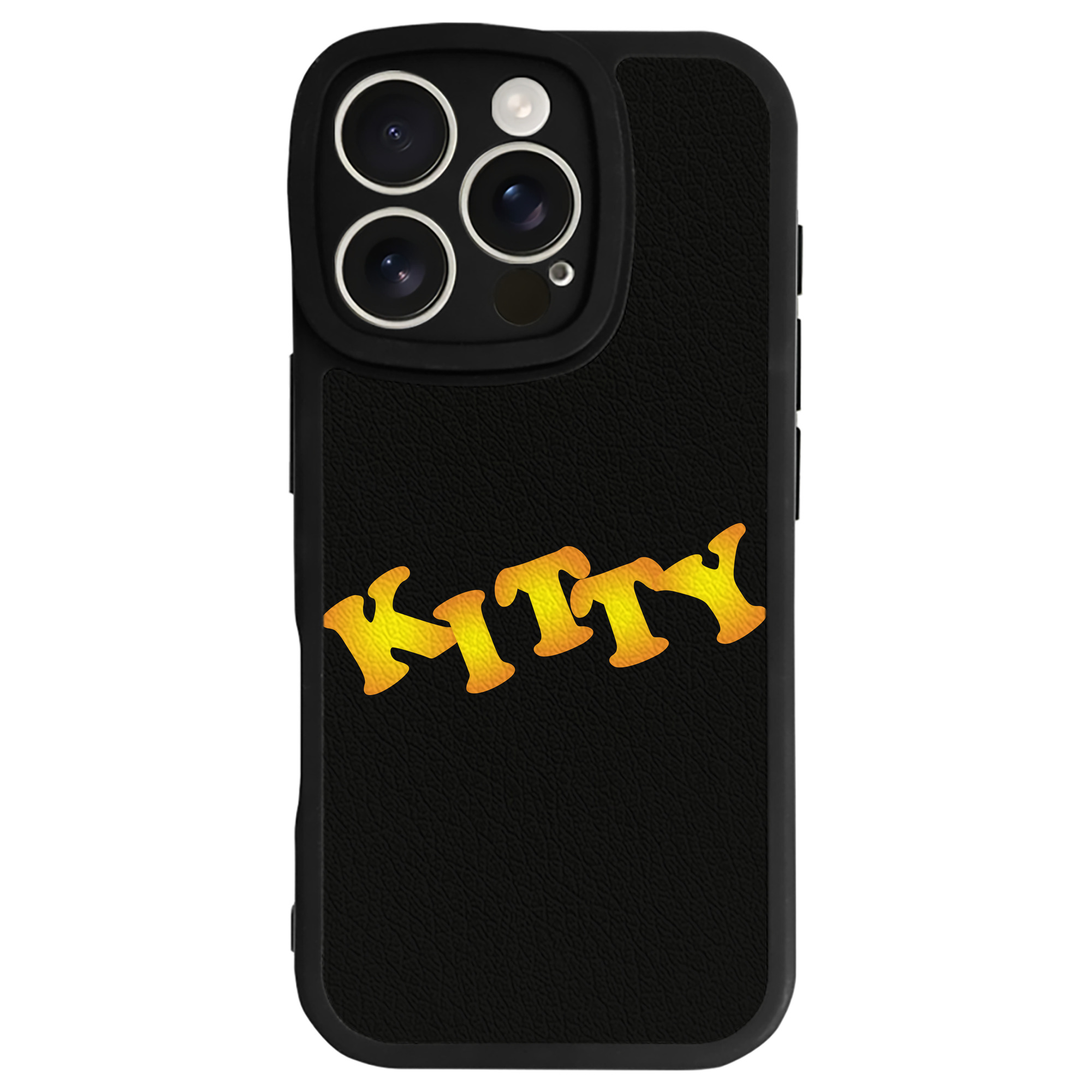 （画像用） Hello Kitty ハローキティ 【iPhone 16シリーズ対応】シリコンスマホケース（レザー調） 材質：シリコン